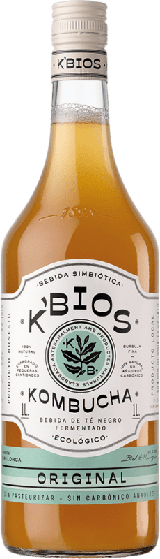 8,95 € Spedizione Gratuita | Bibite e Mixer K-Bios Kombutxa Original Spagna Bottiglia 1 L