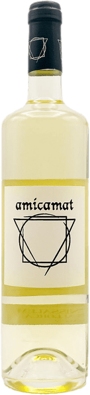 19,95 € 免费送货 | 白酒 Jaume de Puntiró Amicamat Blanco D.O. Binissalem 西班牙 Muscat 瓶子 75 cl