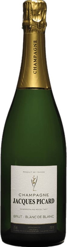 62,95 € Envío gratis | Espumoso blanco Jacques Picard Blanc de Blancs A.O.C. Champagne Champagne Francia Chardonnay Botella 75 cl