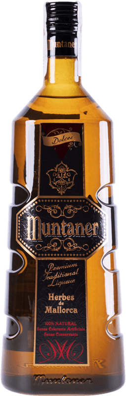 19,95 € Free Shipping | Herbal liqueur Antonio Nadal Muntaner Hierbas Dulces Spain Bottle 1 L