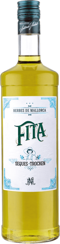 15,95 € Free Shipping | Herbal liqueur Fita Secas Spain Bottle 1 L