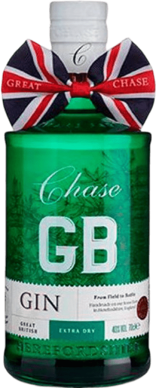 12,95 € Envío gratis | Ginebra William Chase Very Dry Reino Unido Botellín 20 cl