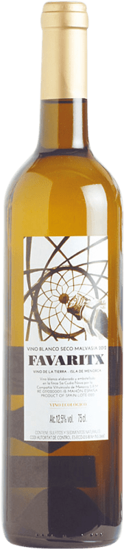 21,95 € Envio grátis | Vinho branco Favaritx Blanc I.G.P. Vi de la Terra de Illa de Menorca Espanha Malvasía Garrafa 75 cl