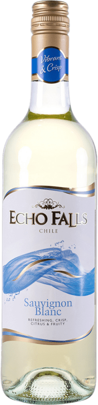 9,95 € Spedizione Gratuita | Vino bianco Echo Falls Blanco I.G. Valle Central Central Valley Chile Sauvignon Bianca Bottiglia 75 cl