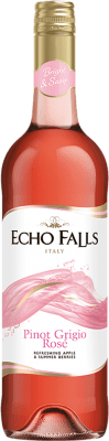 9,95 € 免费送货 | 玫瑰酒 Echo Falls Rosé I.G. California 加州 美国 Pinot Grey 瓶子 75 cl