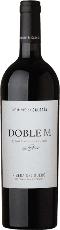 51,95 € Envio grátis | Vinho tinto Dominio de Calogía Doble M by José Manuel Pérez Ovejas D.O. Ribera del Duero Espanha Tempranillo Garrafa 75 cl