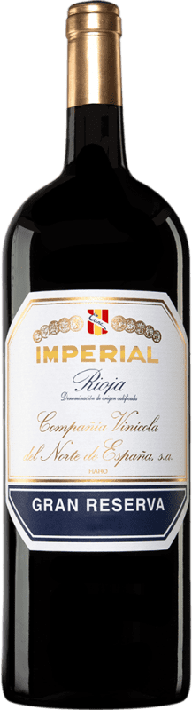 188,95 € Kostenloser Versand | Rotwein Norte de España - CVNE Cune Imperial Große Reserve — Lange Reifung D.O.Ca. Rioja La Rioja Spanien Tempranillo, Graciano, Mazuelo Magnumflasche 1,5 L