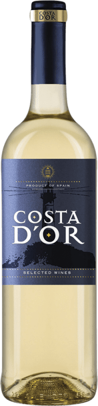5,95 € Free Shipping | White Wine Family Owned Costa d'Or I.G.P. Vino de la Tierra de Castilla Spain 75 cl