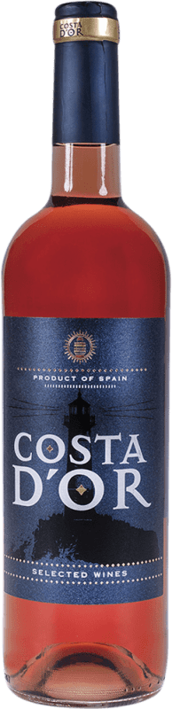 5,95 € Free Shipping | Rosé Wine Family Owned Costa d'Or I.G.P. Vino de la Tierra de Castilla Spain 75 cl