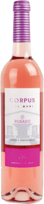 8,95 € Free Shipping | Rosé wine Muni Corpus Rosado I.G.P. Vino de la Tierra de Castilla Spain Syrah Bottle 75 cl