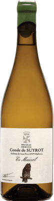 35,95 € Envio grátis | Vinho branco Conde de Suyrot Es Mussol Blanco I.G.P. Vi de la Terra de Mallorca Maiorca Espanha Malvasía Garrafa 75 cl