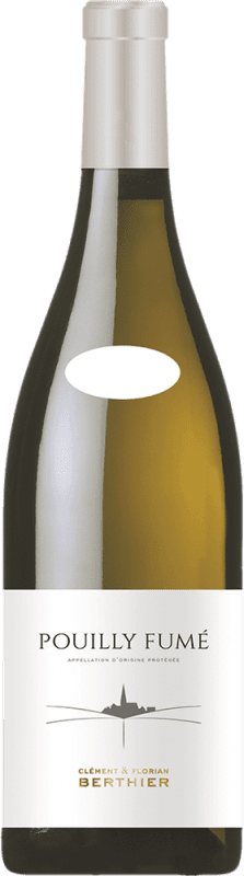 31,95 € 免费送货 | 白酒 Clément et Florian Berthier A.O.C. Pouilly-Fumé 法国 Sauvignon White 瓶子 75 cl