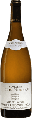 108,95 € Envío gratis | Vino Blanco Louis Moreau Clos des Hospices Grand Cru A.O.C. Chablis Francia Chardonnay 75 cl