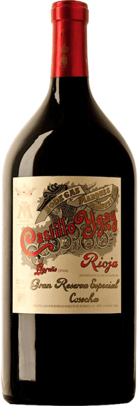 2 489,95 € Free Shipping | Red Wine Marqués de Murrieta Castillo de Ygay Grand Reserve — Long Barrel-Aged D.O.Ca. Rioja The Rioja Spain Tempranillo, Mazuelo Jéroboam-Double Magnum Bottle 3 L
