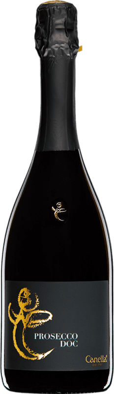 15,95 € Envoi gratuit | Blanc mousseux Canella D.O.C. Prosecco Italie Glera Bouteille 75 cl