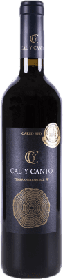 6,95 € 送料無料 | 赤ワイン Cal y Canto オーク I.G.P. Vino de la Tierra de Castilla スペイン Tempranillo — テンプラニーリョ 75 cl