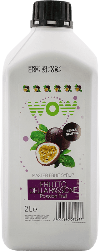 37,95 € Free Shipping | Cocktail Syrup WOW Base Master Fruit Spain Special Bottle 2 L Frutto della passione — Passion Fruit