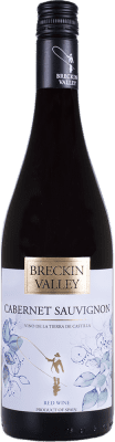 6,95 € Envio grátis | Vinho Tinto Faustino Rivero Breckin Valley I.G.P. Vino de la Tierra de Castilla Espanha Cabernet Sauvignon 75 cl Tampa de Rosca