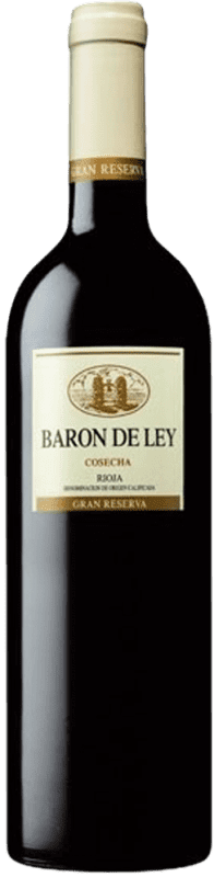 57,95 € Envoi gratuit | Vin rouge Barón de Ley Grande Réserve D.O.Ca. Rioja La Rioja Espagne Tempranillo, Graciano, Maturana Bouteille Magnum 1,5 L