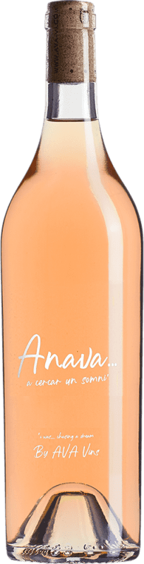 17,95 € Kostenloser Versand | Roséwein Ava Vi Anava I.G.P. Vi de la Terra de Mallorca Mallorca Spanien Mantonegro Medium-Flasche 50 cl