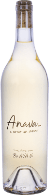 21,95 € Бесплатная доставка | Белое вино Ava Vi Anava I.G.P. Vi de la Terra de Mallorca Майорка Испания Chardonnay — Шардоне, Premsal — Прэмсаль 75 cl