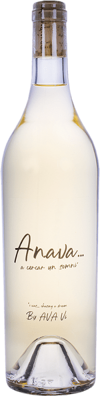 21,95 € 免费送货 | 白酒 Ava Vi Anava Blanco I.G.P. Vi de la Terra de Mallorca 马略卡 西班牙 Chardonnay, Premsal 瓶子 75 cl