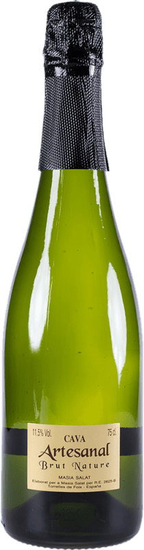 8,95 € Envoi gratuit | Vin Mousseux Blanc Josep Masachs Brut Nature Artesanal — Artisanale D.O. Cava Espagne Macabeo — Macabeu, Xarel·lo, Parellada Bouteille 75 cl