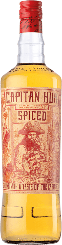 19,95 € 免费送货 | 朗姆酒 Antonio Nadal Capitán Huk Spiced 西班牙 瓶子 1 L