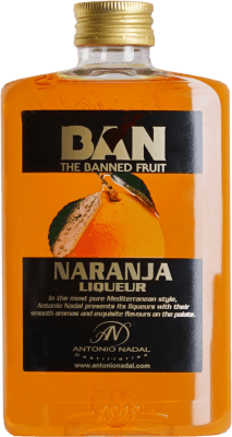 6,95 € Бесплатная доставка | Schnapp Antonio Nadal Ban Naranja Испания фляжка бутылка 35 cl