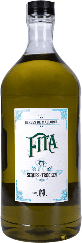 54,95 € Free Shipping | Herbal liqueur Fita Secas Spain Special Bottle 3 L