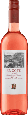 6,95 € Envío gratis | Vino Rosado Coto de Rioja D.O.Ca. Rioja La Rioja España Tempranillo, Garnacha 75 cl Tapón de Rosca