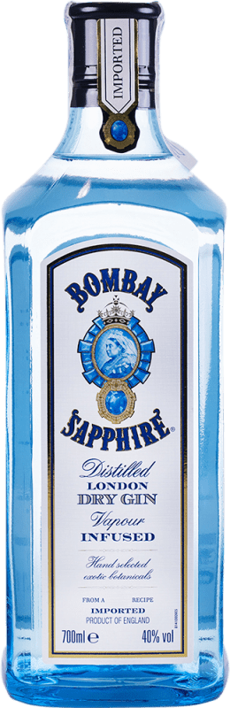 29,95 € 送料無料 | ジン Bombay Sapphire sin Dosificador イギリス ボトル 70 cl