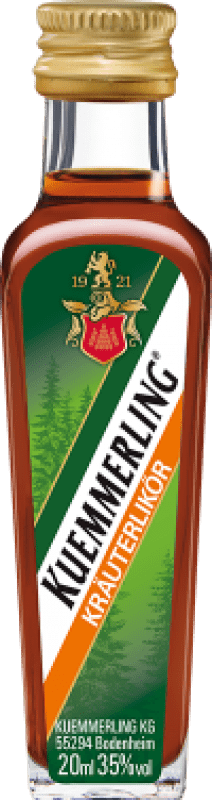 4,95 € Kostenloser Versand | 3 Einheiten Box Liköre Kümmerling Naranja Deutschland Miniaturflasche 2 cl