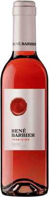 89,95 € Spedizione Gratuita | Scatola da 24 unità Vino rosato René Barbier Rosado D.O. Catalunya Catalogna Spagna Tempranillo, Grenache Tintorera, Carignan Mezza Bottiglia 37 cl