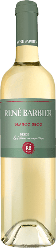 131,95 € 送料無料 | 24個入りボックス 白ワイン René Barbier Blanco ドライ D.O. Catalunya カタロニア スペイン Macabeo, Xarel·lo, Parellada ハーフボトル 37 cl
