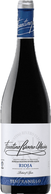 116,95 € Envoi gratuit | Boîte de 24 unités Vin rouge Faustino Rivero Tinto D.O.Ca. Rioja La Rioja Espagne Tempranillo, Grenache Tintorera Demi- Bouteille 37 cl