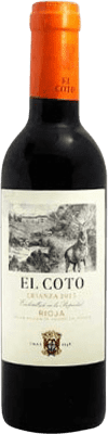 82,95 € Envío gratis | Caja de 12 unidades Vino Tinto Coto de Rioja Crianza D.O.Ca. Rioja La Rioja España Tempranillo Media Botella 37 cl