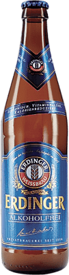 35,95 € 免费送货 | 盒装12个 啤酒 Erdinger 德国 瓶子 Medium 50 cl 不含酒精