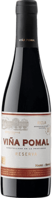 128,95 € Kostenloser Versand | 12 Einheiten Box Rotwein Bodegas Bilbaínas Viña Pomal Reserve D.O.Ca. Rioja La Rioja Spanien Tempranillo Halbe Flasche 37 cl