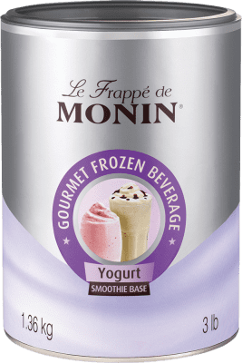 43,95 € Free Shipping | Schnapp Monin Yogurt Frappé Base 1,36 Kg France Can 1 L