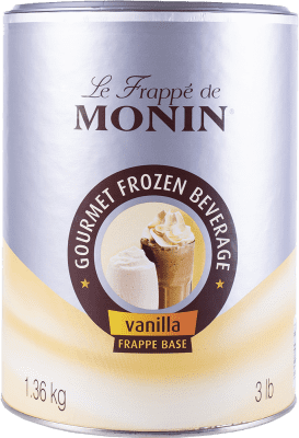 47,95 € Free Shipping | Schnapp Monin Vainilla Frappé Base 1,36 Kg France Can 1 L