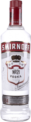15,95 € Free Shipping | Vodka Smirnoff Russian Federation 70 cl Without Dispenser