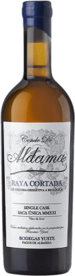 137,95 € Spedizione Gratuita | Vino fortificato Yuste Raya Cortada Conde de Aldama D.O. Jerez-Xérès-Sherry Sanlúcar de Barrameda Spagna Palomino Fino Bottiglia Medium 50 cl