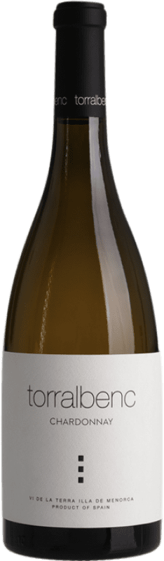 41,95 € Spedizione Gratuita | Vino bianco Torralbenc I.G.P. Vi de la Terra de Illa de Menorca Spagna Chardonnay Bottiglia 75 cl