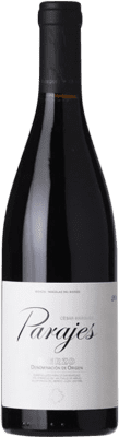 18,95 € Spedizione Gratuita | Vino rosso César Márquez Parajes D.O. Bierzo Spagna Mencía, Alicante Bouschet Bottiglia 75 cl