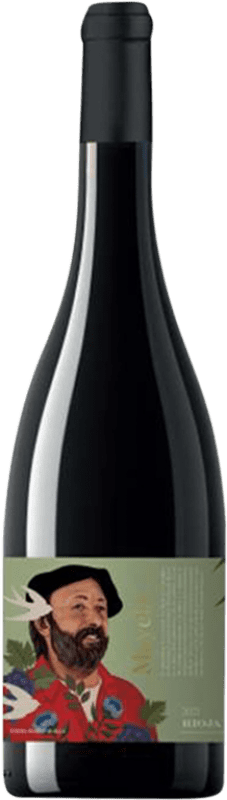 8,95 € 免费送货 | 红酒 Península Mayela Tinto D.O.Ca. Rioja 拉里奥哈 西班牙 Tempranillo 瓶子 75 cl 不含酒精