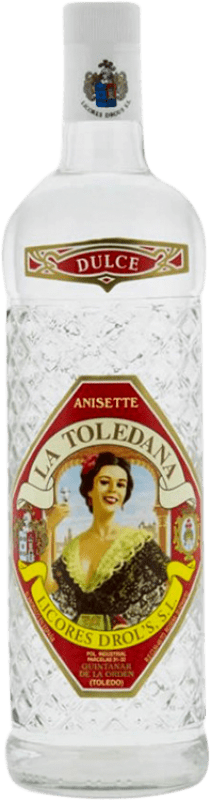 12,95 € Free Shipping | Aniseed Hijos de Francisco Serrano. La Toledana Spain Bottle 1 L