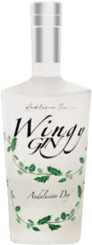 34,95 € Spedizione Gratuita | Gin Wingy Gin Andalucian Dry Andalusia Spagna Bottiglia 70 cl
