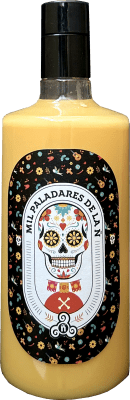 14,95 € Kostenloser Versand | Cremelikör Mediterranean Mil Paladares de la ñ Crema de Mango Andalusien Spanien Flasche 70 cl