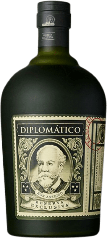 245,95 € 免费送货 | 朗姆酒 Diplomático Exclusiva 预订 委内瑞拉 特别的瓶子 3 L